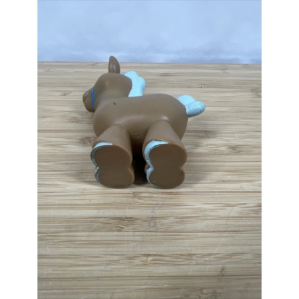 Vintage 1995 Fisher Price Little People Brown Horse Blue Mane Replacement Figure